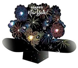 Creative Converting Dimensional Pop-Out Style Happy New Year Fireworks Centerpiece at Sears.com