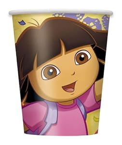 Unique Dora The Explorer 9 Oz. Cups, 8-Piece at Sears.com