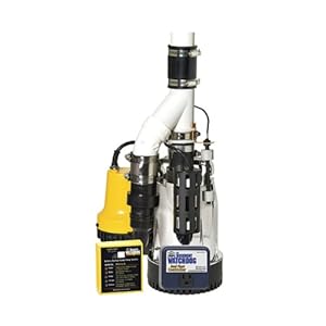 Glentronics, Inc. DFK-961 1/3 Horsepower Basement Watchdog Submersible Combination Sump Pump System at Sears.com