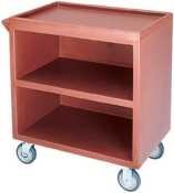 Cambro BC330-401 Polyethylene Standard 1-Side Enclosed Service Cart, 33-1/8-Inch, Slate Blue at Sears.com