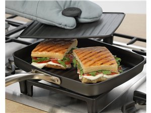 Calphalon Nonstick Unison Nonstick Grill Pan and Press