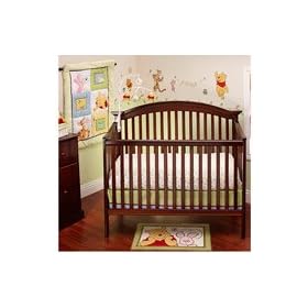 Disney - Pooh Sunny Day 3-piece Crib Bedding Set at Sears.com