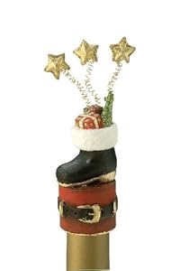 October Hill Holiday Bottle Topper Santa's Boot at Sears.com