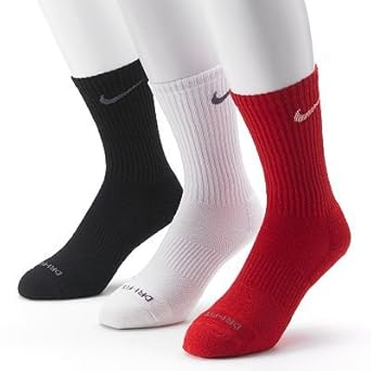 Nike Men's 3-pk. Dri-FIT Cushioned Crew Socks - Made in USA at Sears.com