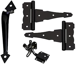 Stanley National Hardware N343-467 DPV878 Decorative Gate Kit, Black at Sears.com