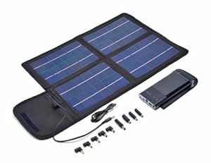 Sun Microsystems 20 Watt Foldable Solar Charger Bag. Includes High Capacity 50Watt hour Rechargeable Lithium Battery with Adjustable Voltage Sele at Sears.com