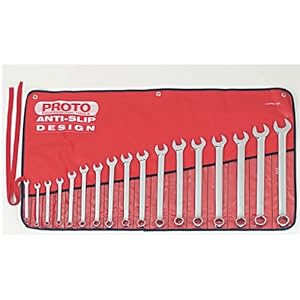 proto Stanley Proto J1200RM-T500 17 Piece 12 Point Metric Combination Wrench Set, Full Polish at Sears.com