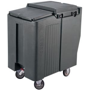 Cambro ICS175T-180 Sliding Lid Polyethylene Tall Ice Caddy  38-1/16-Inch  Gray