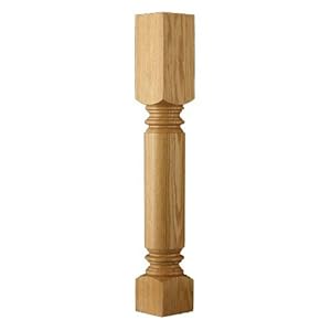 Brown Wood Inc. 01230210SM2 Roman Classic Plain Island Column, Soft Maple at Sears.com