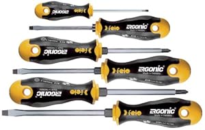 Felo 07157 53167 Ergonic Slotted and Phillips Screwdrivers, Set of 6 at Sears.com