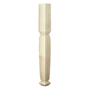 Brown Wood Inc. 01040260CH1 English Estate Square Island Column, Cherry at Sears.com