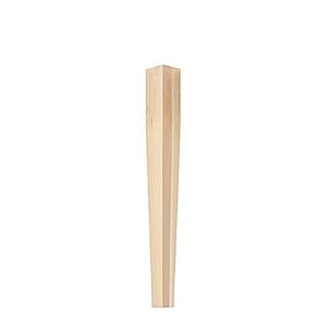 Brown Wood Inc. 01540210AK1 Tapered Four-Sided Square Island Column, Red Oak at Sears.com