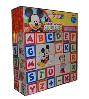 Disney Mickey Mouse Clubhouse Mickey Mouse Clubhouse Mickey and Minnie Learn and Grow Blocks at Sears.com