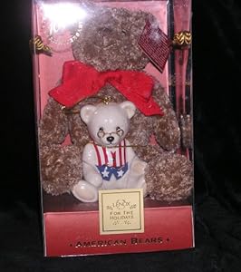 Lenox China 100th Anniversary American Bears Teddy Bear New Plush and Porcelain Ornament at Sears.com