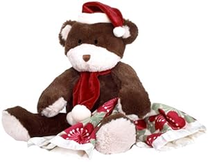 Cocalo Christmas Bear and Blankie Plush Set, Brown at Sears.com
