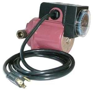 Grundfos 59896215 1/25 Horsepower, 1/2 and 3/4-Inch Recirculator Pump with Timer and Cord, Sweat at Sears.com