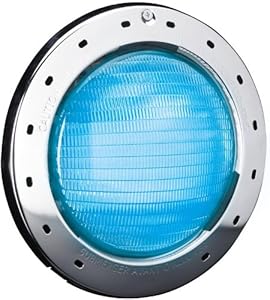 Zodiac CPLVLEDS30 WaterColors 12-Volt LED Pool and Spa Light with Stainless Steel Face Ring  30-feet Cable  Large