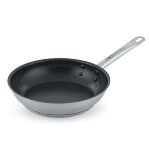 Vollrath N3817 Stainless Steel Optio Non-Stick Induction Fry Pan with Aluminum-Clad Bottom  7-Inch