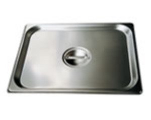 Winco Full Size S/S Solid Steam Pan Cover
