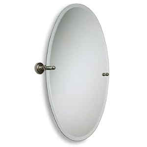 Allied Brass DT-91-BBR 21-Inch X 29-Inch Oval Tilt Mirror, Brushed Bronze at Sears.com