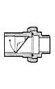 Hayward SP1091CV In-Line Combo Hose Adapter and Check Valve