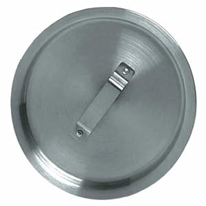 Update International ALPC-26 Aluminum Sauce Pot Cover  15-3/4-Inch