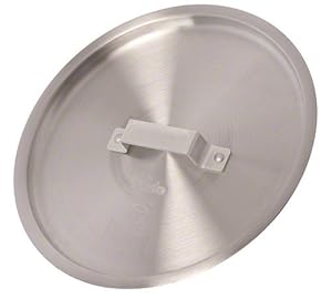 Update International APTC-20 Aluminum Stock Pot Cover  12-5/8-Inch