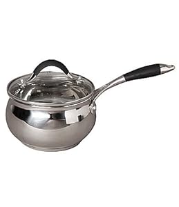 Chef's Elements Carterville by Chef's Elements Stainless Steel Covered Sauce Pan