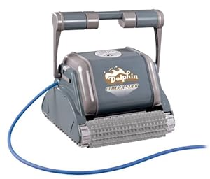 Dolphin 9999359-BL Dolphin 2x2 Includes Robotic Pool Cleaner with Caddy/Swivel Cable and Pro Remote
