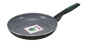 GreenPan CW0003196 Rio Aluminum Induction Open Fry Pan 11-Inch Black