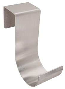 MIDE Products 235N-2 Aluminum Pool Accessory Hooks Pair  6-Inch Long  Unpainted