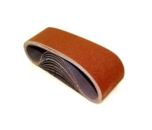 SAIT 63257 Open Coat Aluminum Oxide 6-Inch x 48-Inch AO-X 120 Grit Sanding Belt, 10-Pack at Sears.com