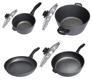 Swiss Diamond 7-Piece Nonstick Cookware Set #6007