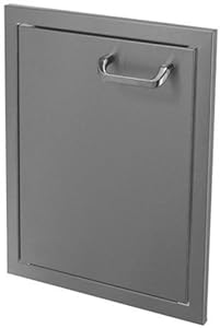 Hasty-Bake HBI 17SD-DLX Hasty-Bake Stainless Steel Deluxe Single Access Door  17-Inch