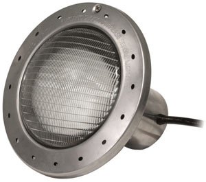 Zodiac WPHV300WS100 120-Volt 300-Watt Stainless Steel White Large Incandescent Pool and Spa Light  100-Feet Cable