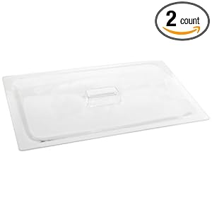 Carlisle CM112507 Clear Coldmaster Full-Size Lid (Case of 2)