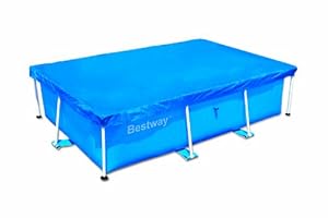 Bestway 58105 Frame Pool Cover  102-Inch by 67-Inch