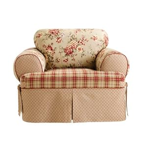 Surefit Inc. Sure Fit Lexington 1-Piece T Kick Pleat Skirt Chair Slipcover at Sears.com