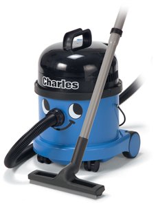 Numatic Hi-Power Wet and/or Dry Canister Vacuum Cleaner with Professional A21A Accessory Tool Kit, CVC370,"Charles" (Color: Blue at Sears.com