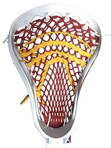 Stick Doctor Lacrosse Mesh Stringing Kit - Eastern Shore (Maroon/Yellow Gold) at Sears.com