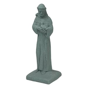 Emsco Group 2231 Poly St. Francis Statue Granite 29-Inch at Sears.com