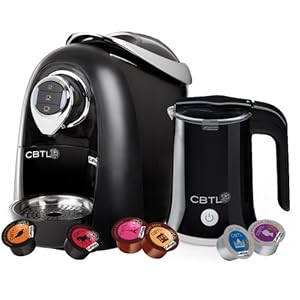 Coffee Bean & Tea Leaf CBTL Kaldi Single-Cup Brewer with Espresso, Coffee, Tea and Milk Frother Bundle at Sears.com