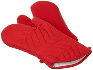 Kane Home Products, us home, KANLF Kane Home Products Ribbon Red Quilted Oven Mitt, Set of 2 at Sears.com