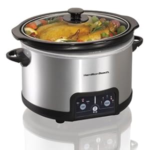 Hamilton Beach 4.5-Quart Programmable Oval Slow Cooker at Sears.com
