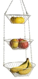 Home Basics Hanging Basket, 3-Tier, Round at Sears.com
