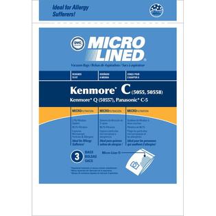 Envirocare DVC Generic For Kenmore Type C 5055 - 50557 - 50558 Progressive, Whispertone, Intution Canister Vacuum Bags, Micro-Lined, 9pk. Envirocare DVC Generic For Kenmore Type C 5055 - 50557 - 50558 Progressive, Whispertone, Intution Canister Vacuum Bags, Micro-Lined, 9pk.