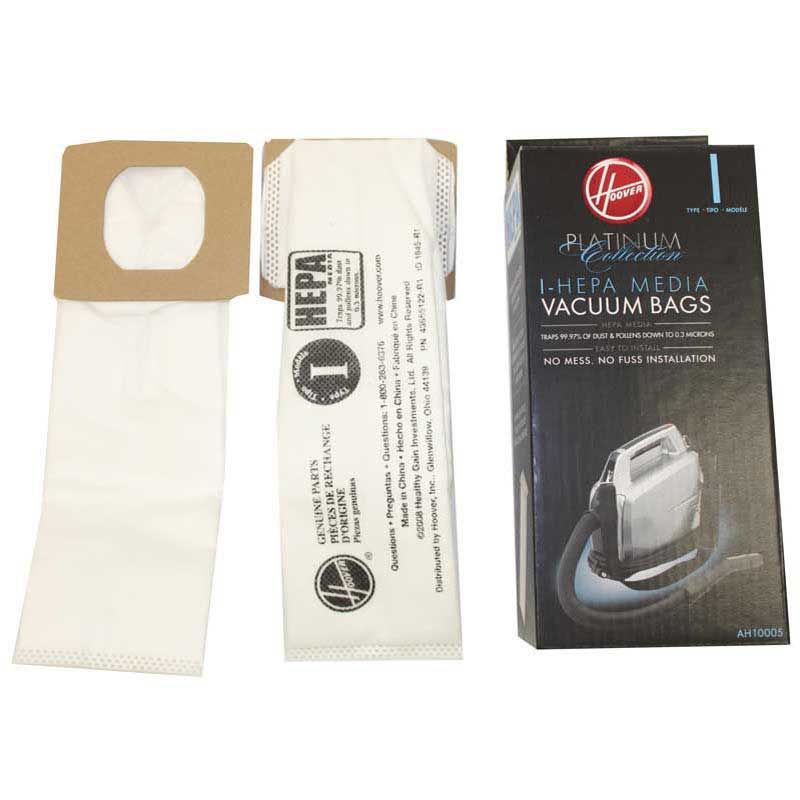 TTI AH10005 Type I (eye) Platinum Collection AH10005 HEPA Media Vacuum Bag, 2pk. at Sears.com