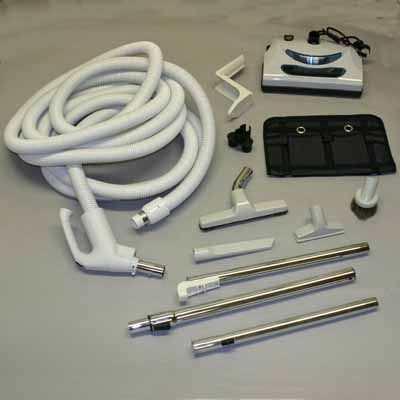 Central Vacuum Cleaner Electric Hose/Power Nozzle Attachment Kit contains 30 foot electric hose with direct connect at Sears.com
