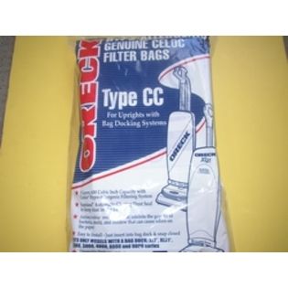 Oreck Upright Vacuum Cleaner Type CC Bags, Genuine Green Color Hypo Allergenic Bags, 8pk. at Sears.com