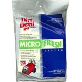 Dirt Devil 3-300475-001 Type F Canister Vacuum Cleaner Bags Micro-Fresh Genuine  - 3 pack at Sears.com
